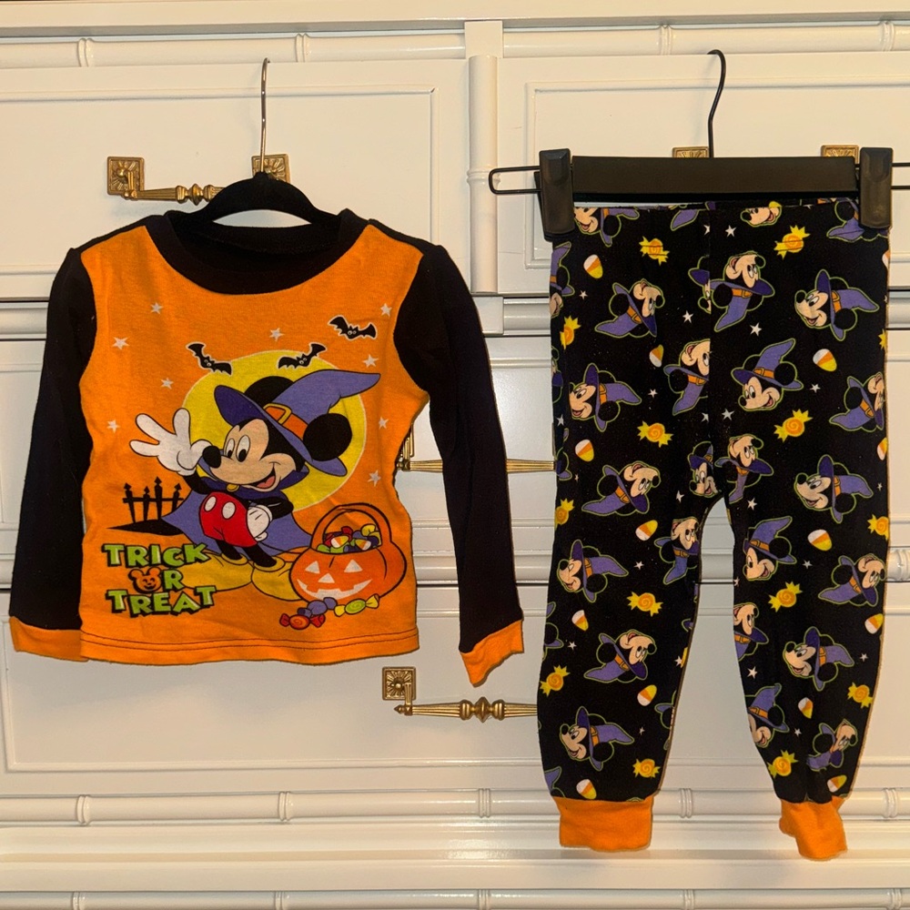 Disney Mickey Mouse Halloween Pajamas - 2T